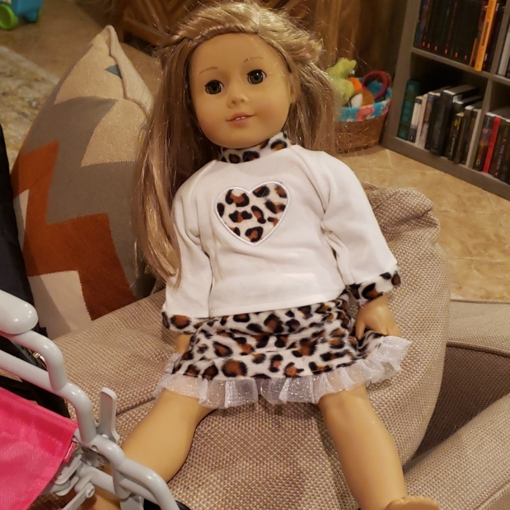 American girl doll and wheelchair